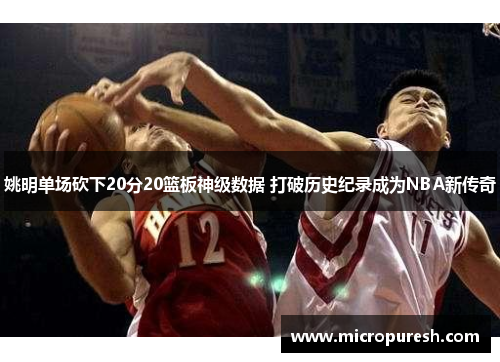 姚明单场砍下20分20篮板神级数据 打破历史纪录成为NBA新传奇